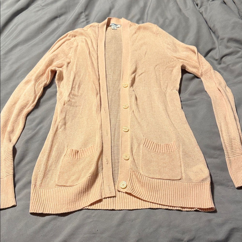 Old Navy Light Peach Women's Cardigan